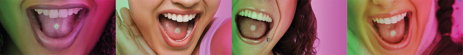 4-women dissolving birth control pill inside woman's mouth