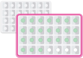 m-empty-fullpack graphic of empty and full pill pack