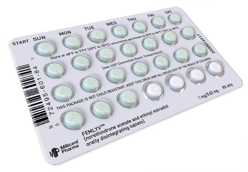 Understanding your FEMLYV pill pack